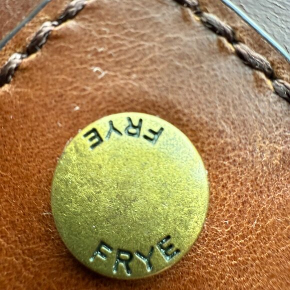 Frye Brown Leather Crossbody Bag with Removable Strap - Picture 2 of 6